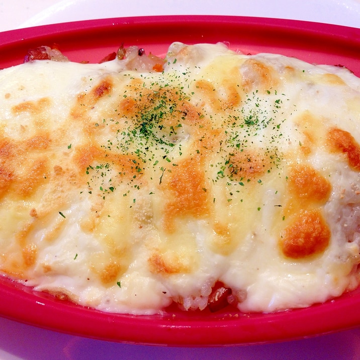 自家製ホワイトソースで絶品 ドリア 幼児食対応 レシピ 作り方 By johncompany 楽天レシピ